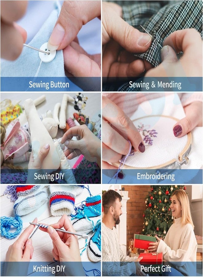 Jasol Sewing Kit for Adults and Kids, Pony Needle and Thread Kit with Sewing Supplies and Accessories Contains Scissors, Measure Tape, Seam Ripper, Suitable for Home, Travel, Beginner, Emergency - Image 5